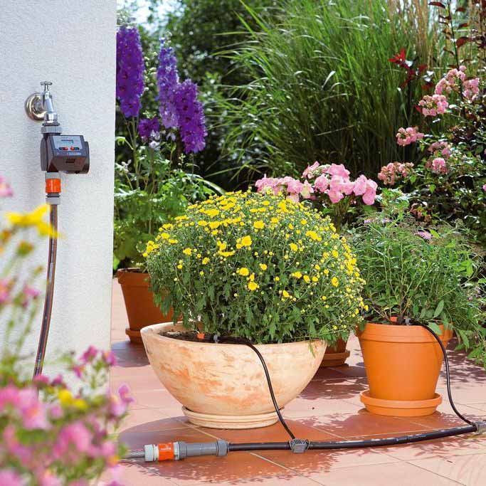 Componenti dei sistemi per l’irrigazione in balcone