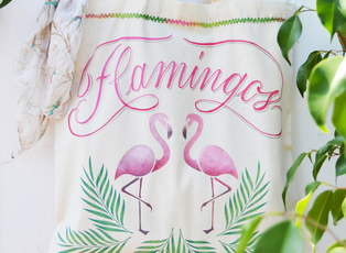 shopper flamingo