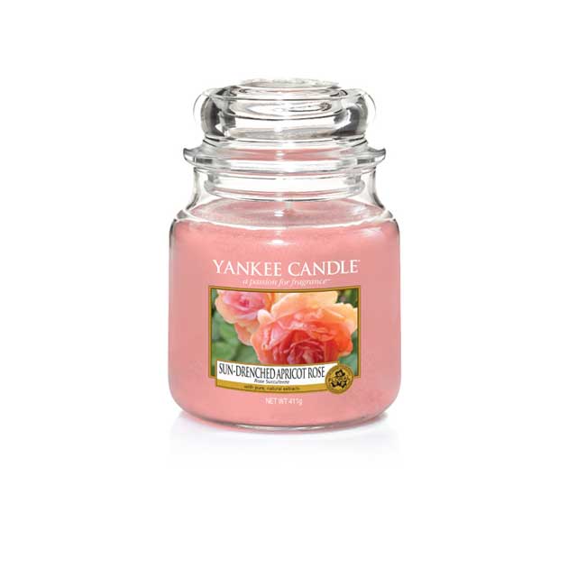 Yankee Candle Sun-Drenched Apricot Rose Giara Media