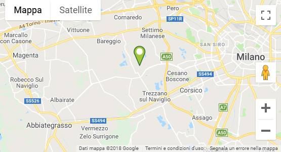 Mappa Garden Center Viridea Cusago