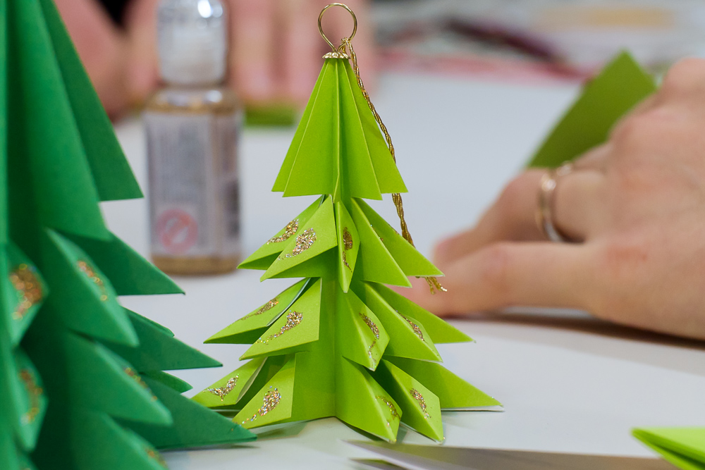 Albero Di Natale Origami.Origami Di Natale Viridea