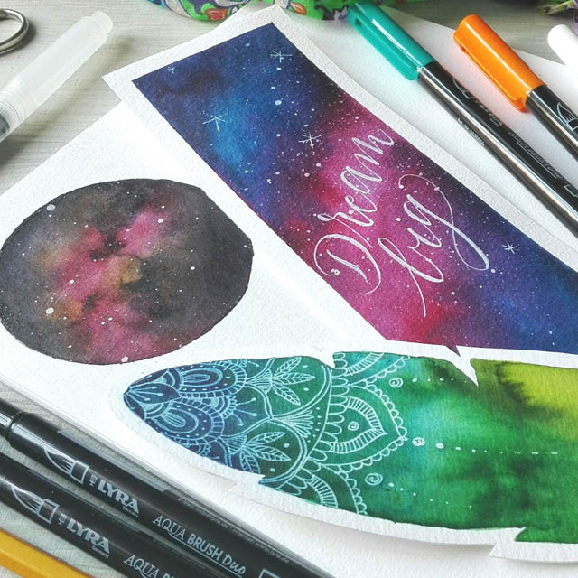 Galaxy Painting, come disegnare una galassia stellata