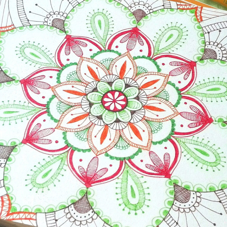 Come combattere l'ansia con i mandala colorati - Tutto Grafologia