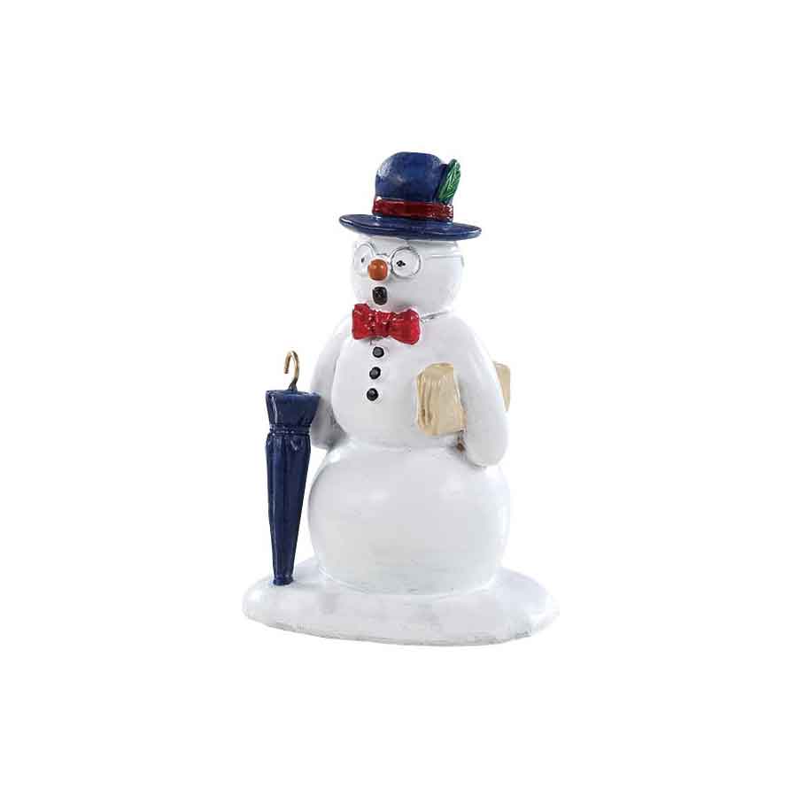 Lemax pupazzo di neve con cappello