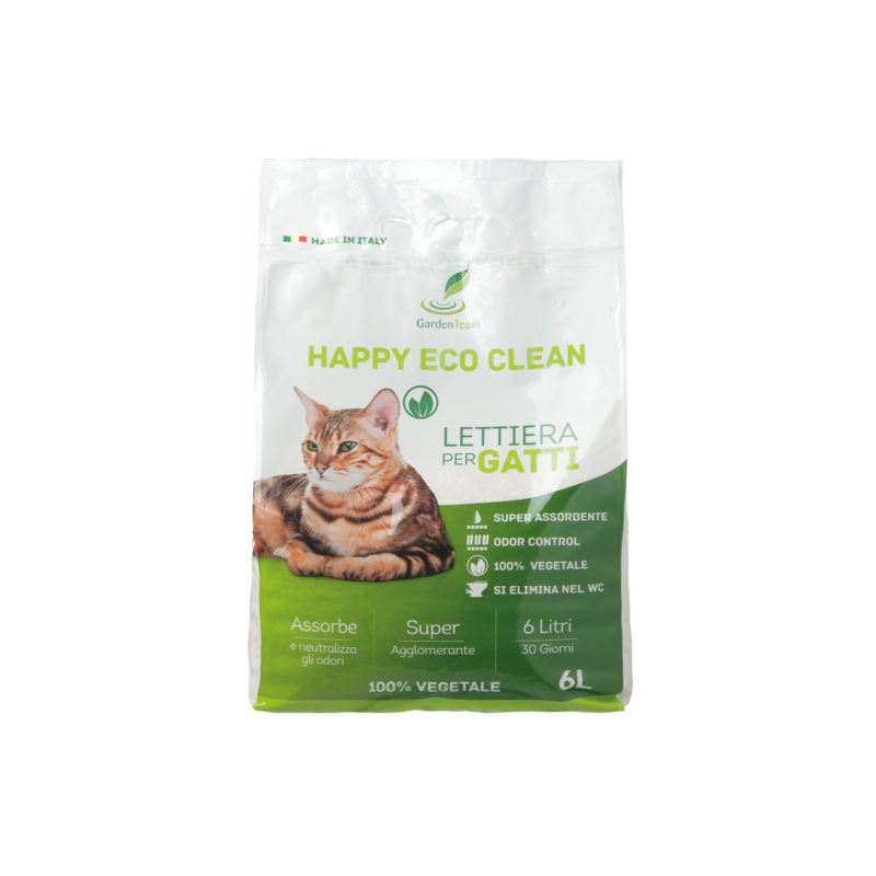 Lettiera Happy Eco Clean 6 l