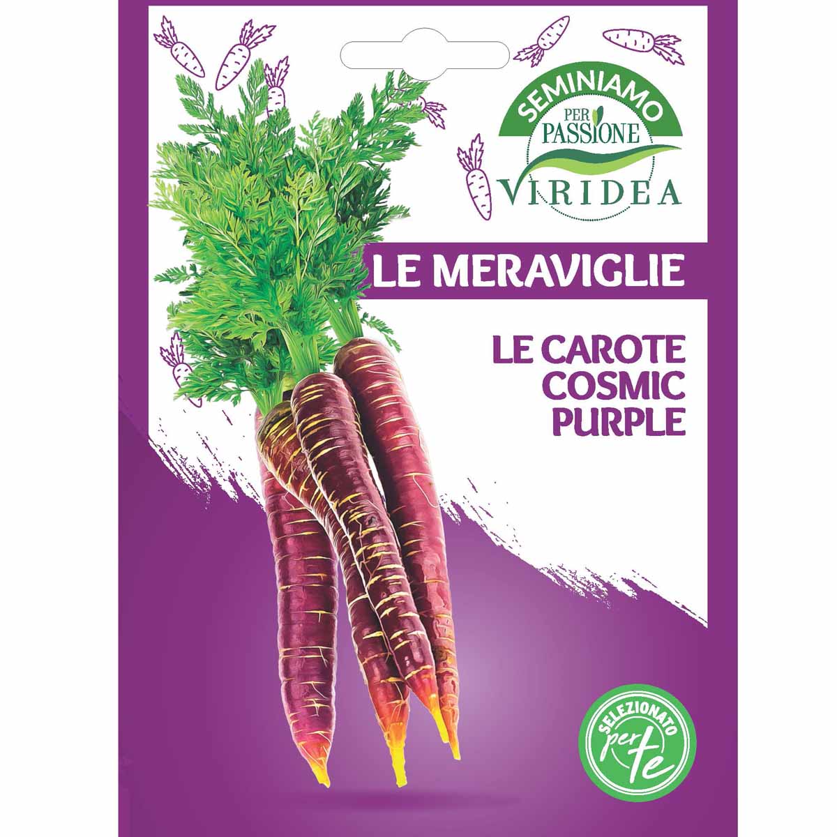 Sementi Le Meraviglie – Carote Cosmic Purple