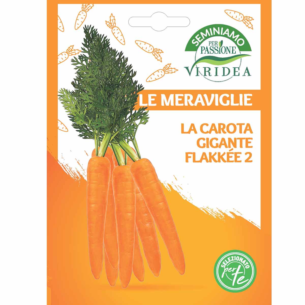 Sementi Le Meraviglie – Carota Gigante Flakkée 2