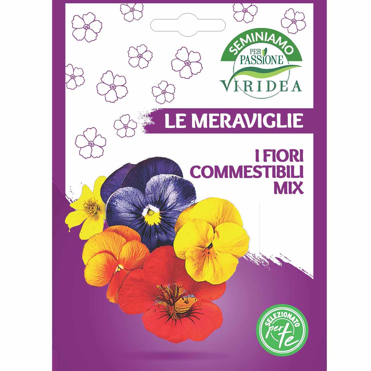 Sementi Le Meraviglie - Fiori Commestibili