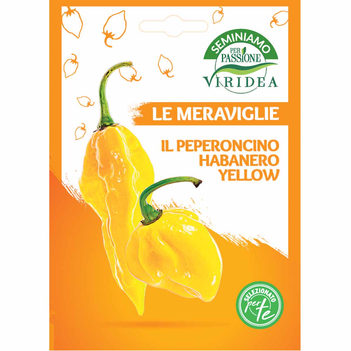 Sementi Le Meraviglie – Peperoncino Habanero Yellow