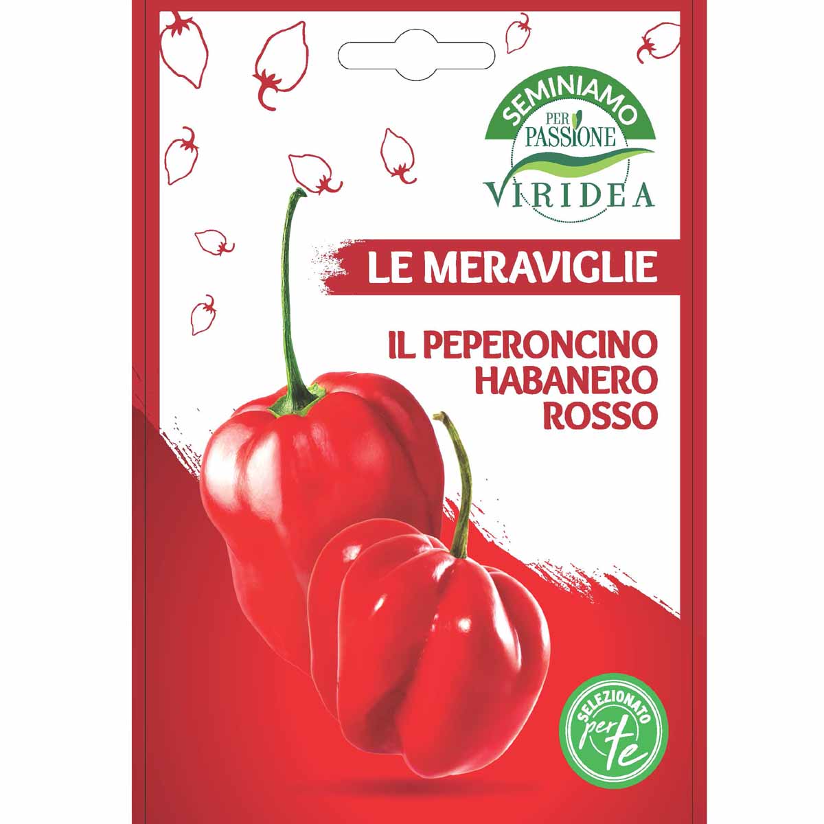 Sementi Le Meraviglie – Peperoncino Habanero Rosso