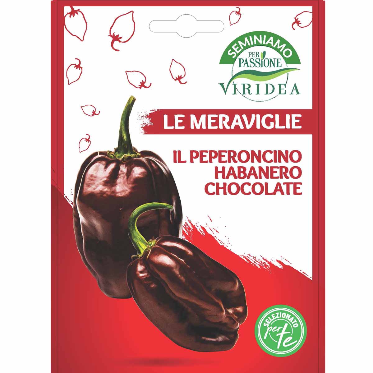 Sementi Le Meraviglie – Peperoncino Habanero Chocolate