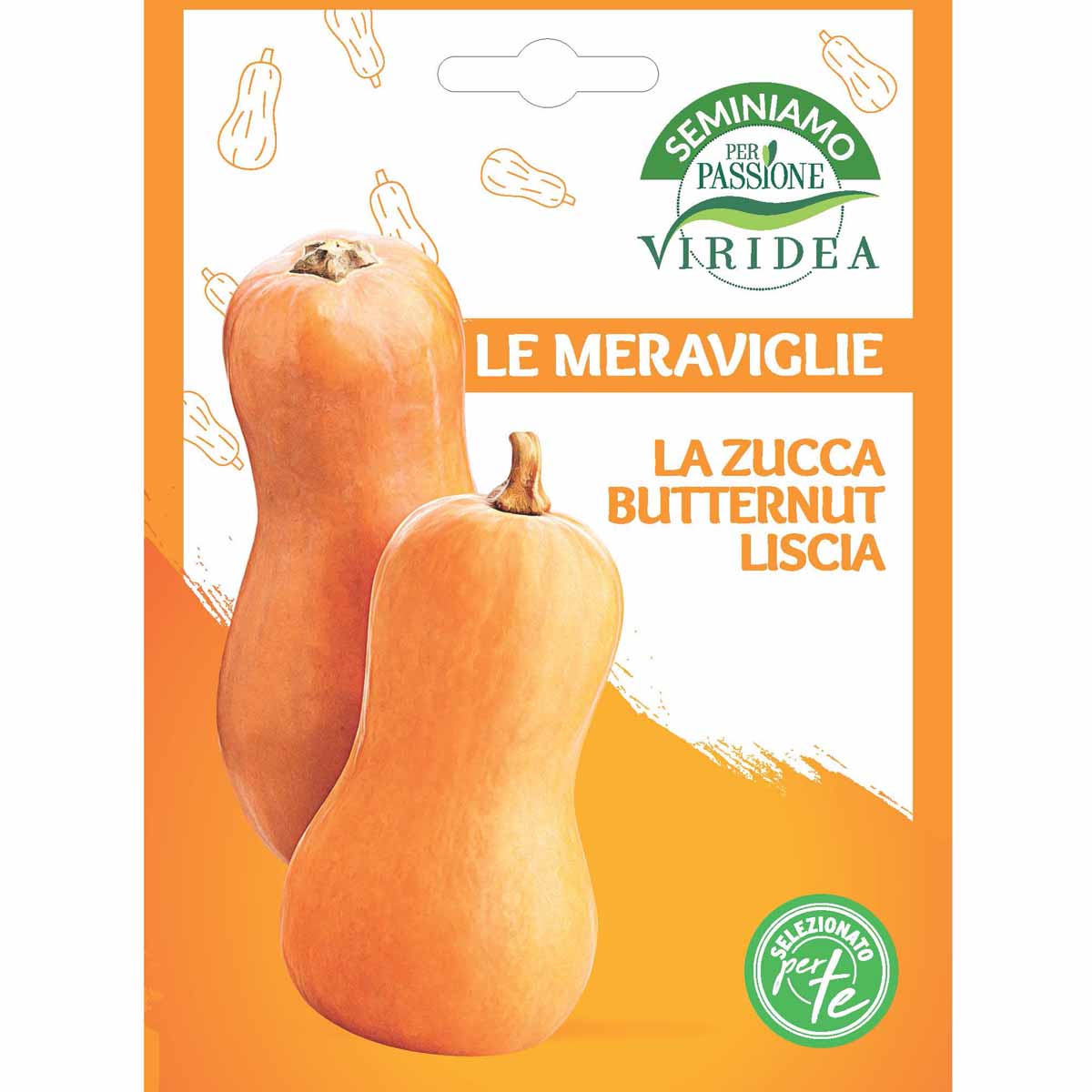 Sementi Le Meraviglie – Zucca Butternut Liscia