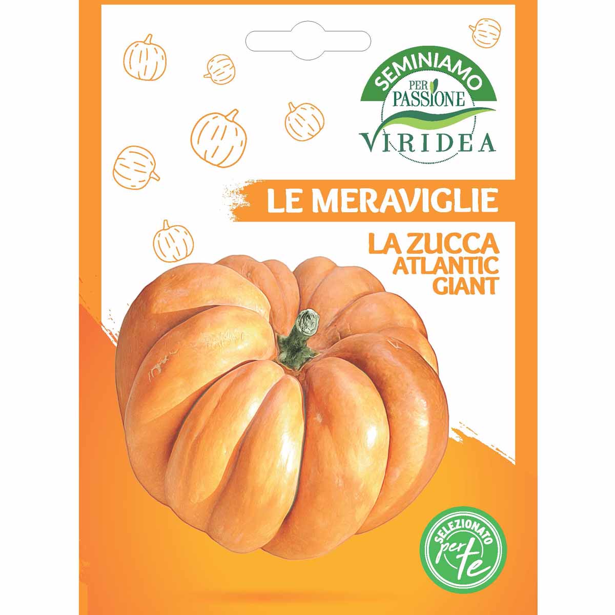 Sementi Le Meraviglie – Zucca Atlantic Giant