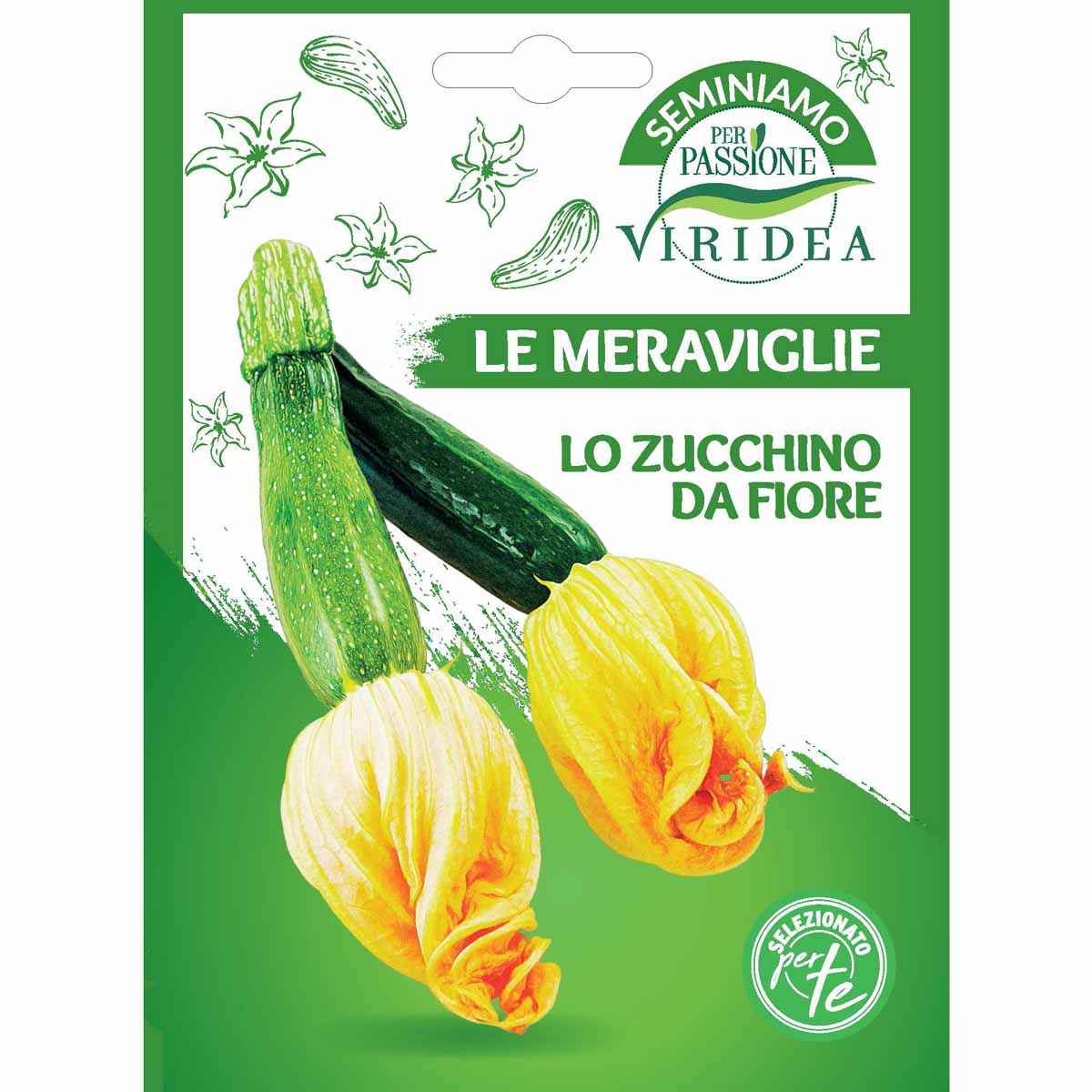 Sementi Le Meraviglie – Zucchino da fiore