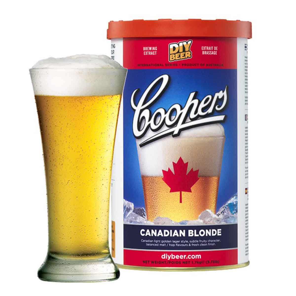 Malto per birra Coopers Canadian Blonde