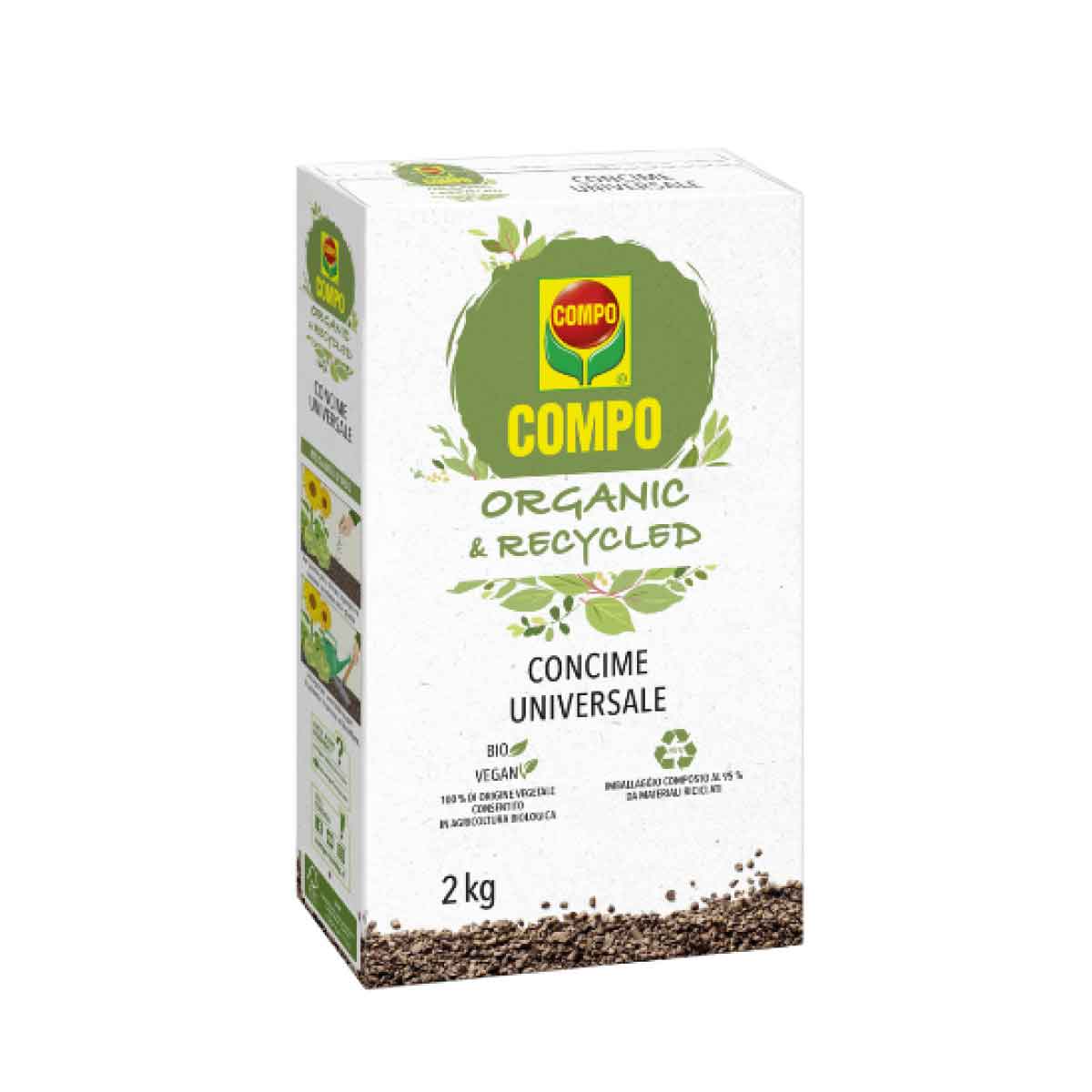 Compo Organic & Recycled Concime Granulare Universale