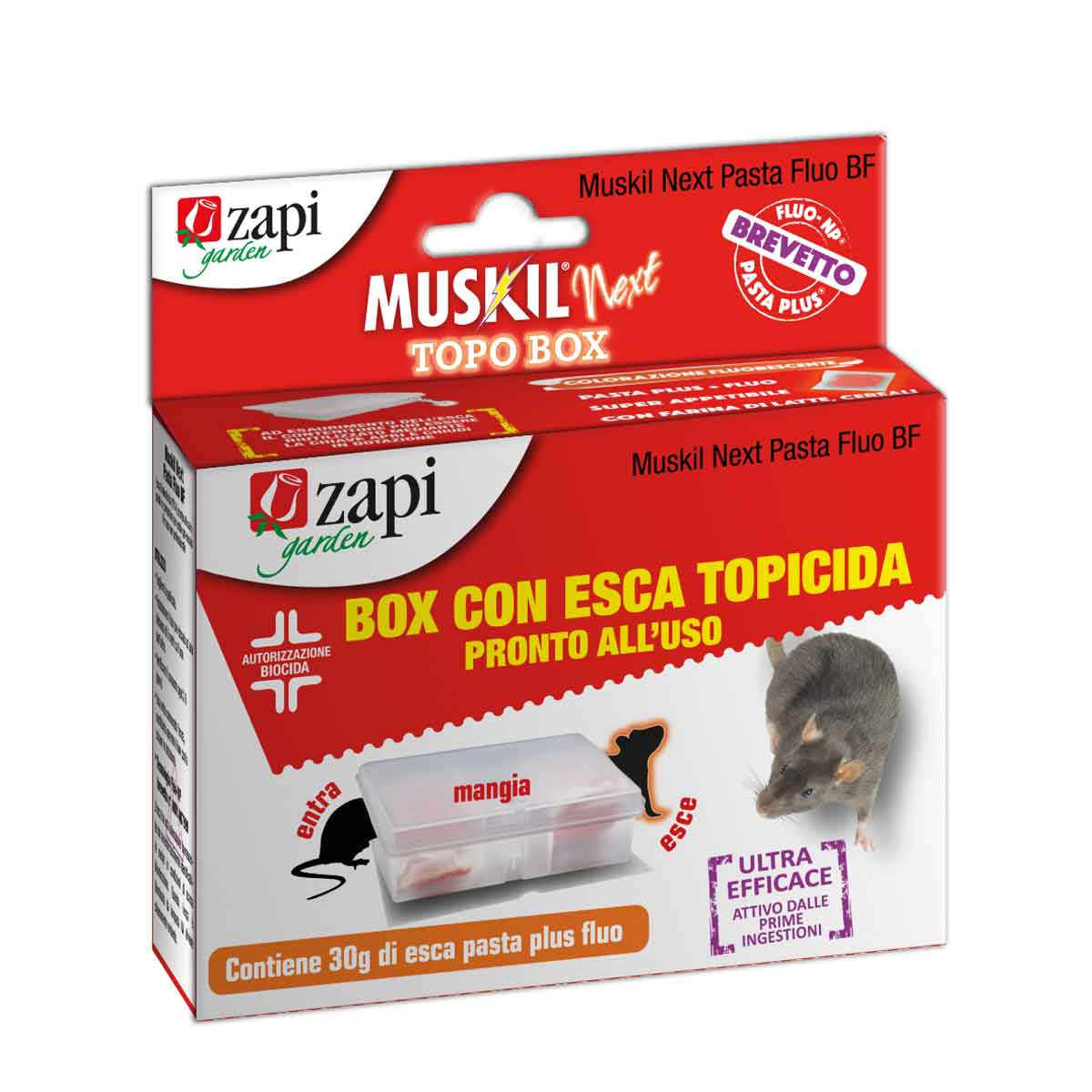 Zapi Muskil® Next Pasta Fluo BF Topo Box