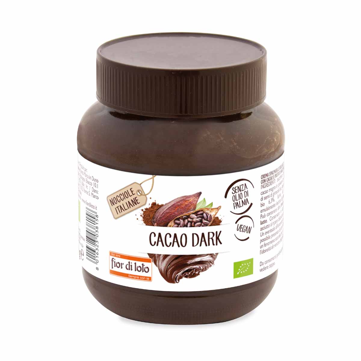 Fior di Loto Crema cacao dark 400g