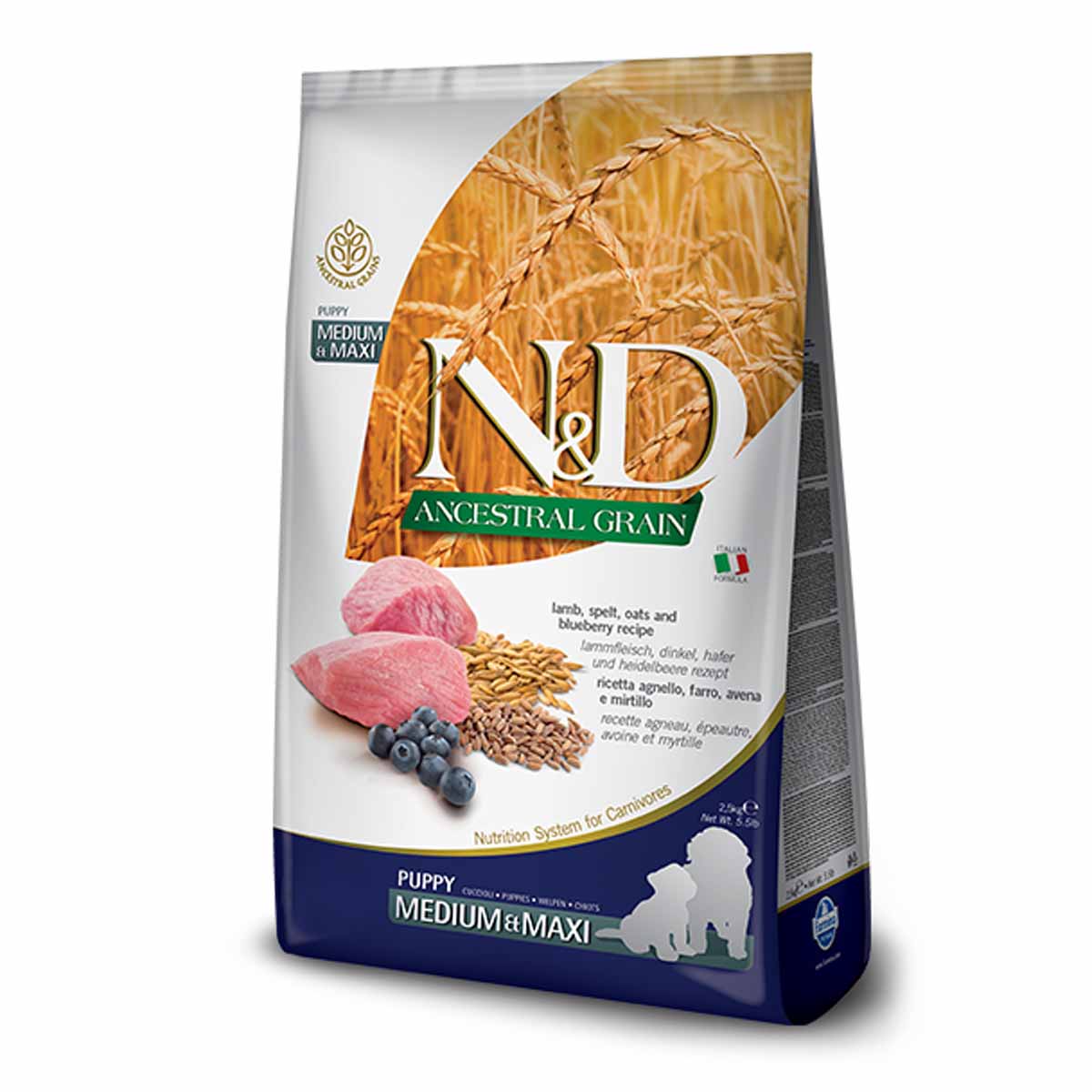 Linea N&D Ancestral Grain Dog 12kg