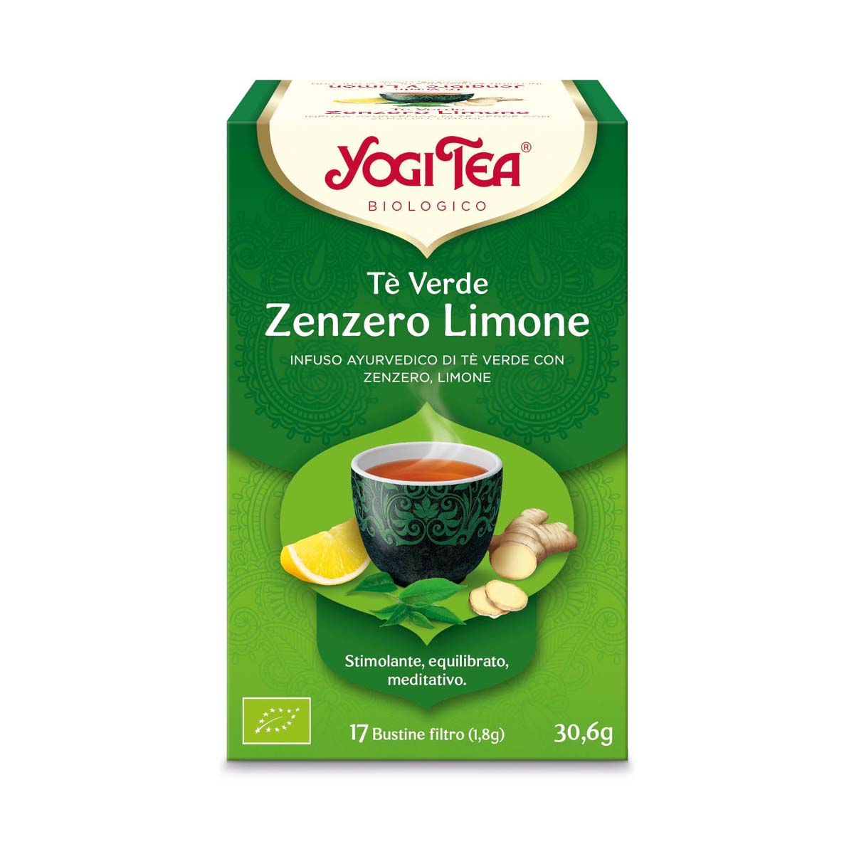 Yogi Tea Tè verde zenzero e limone