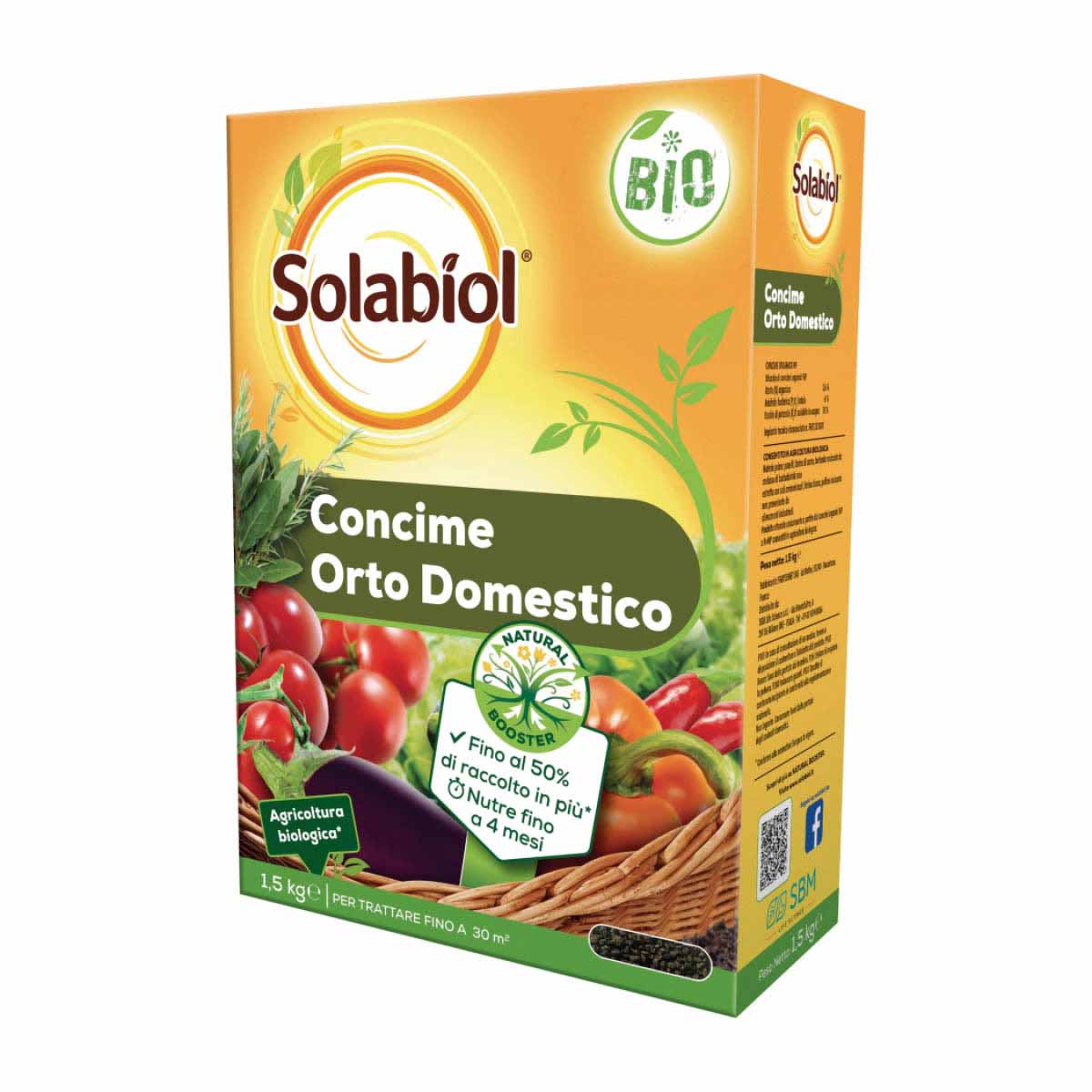 Solabiol Concime Orto domestico 1,5kg