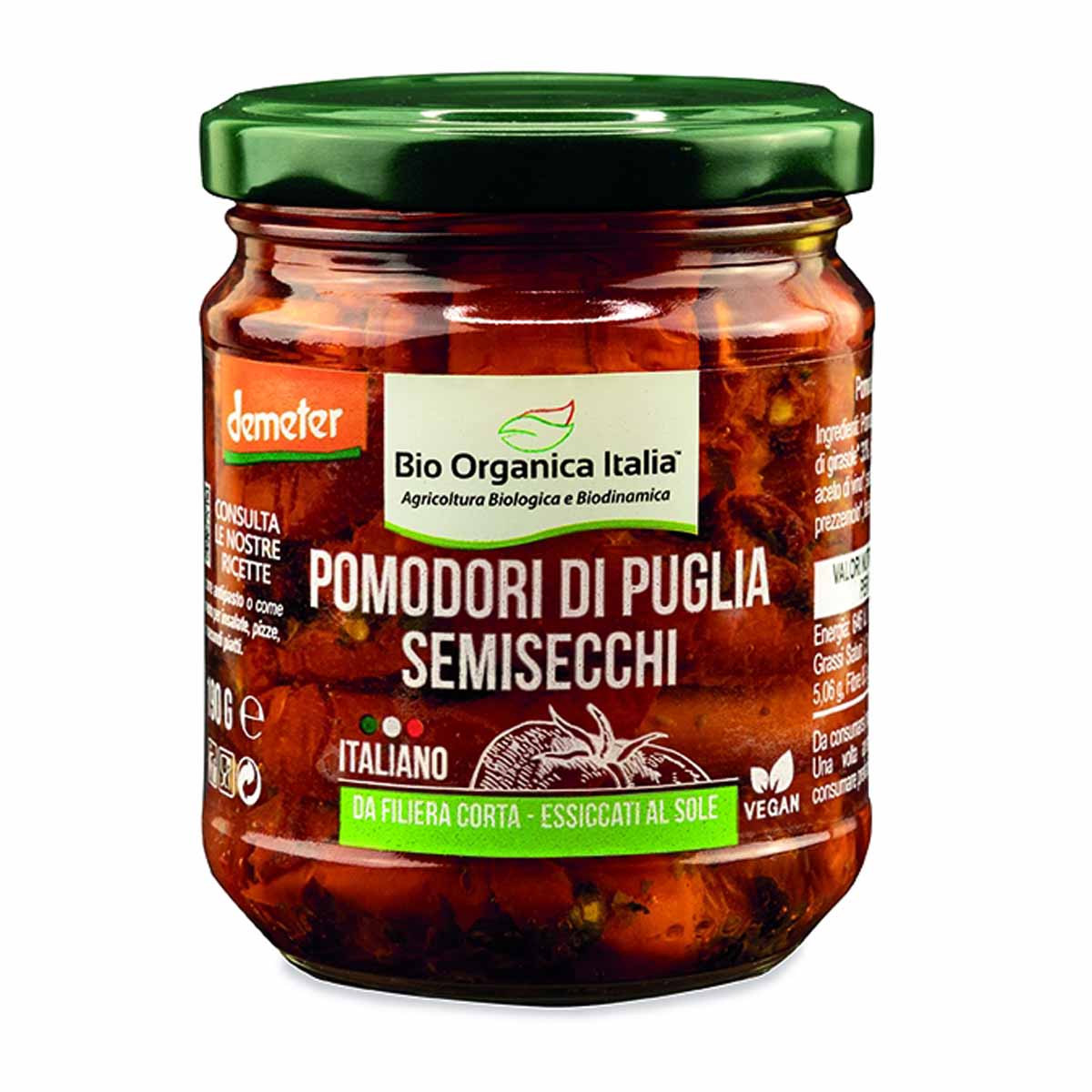 Bio Organica Italia Pomodori semisecchi sott’olio