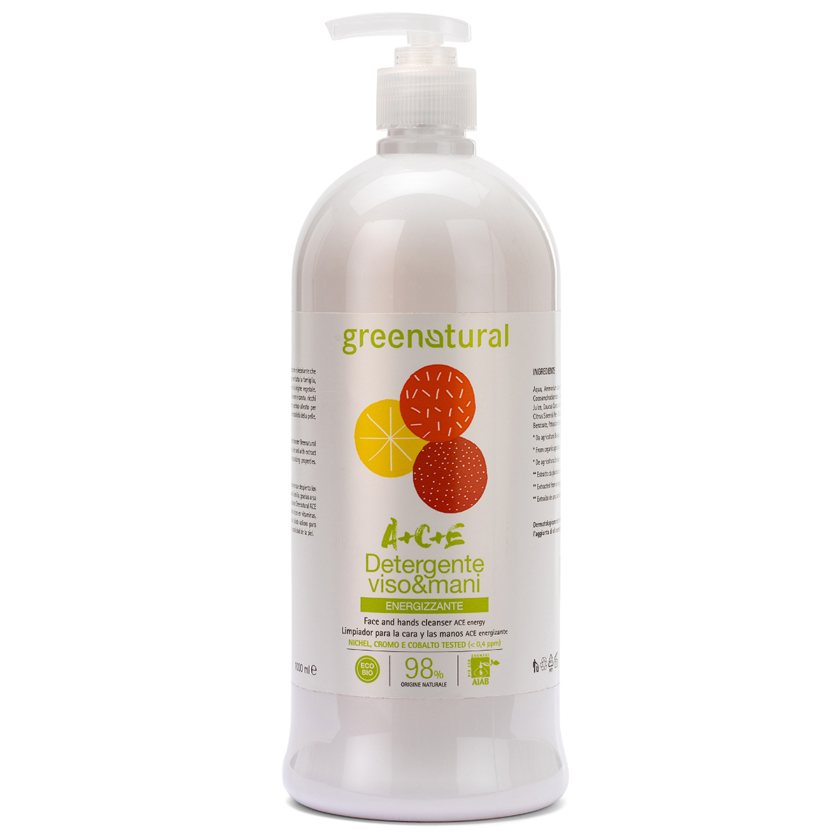 Greenatural Detergente Viso & Mani ACE 1000ml