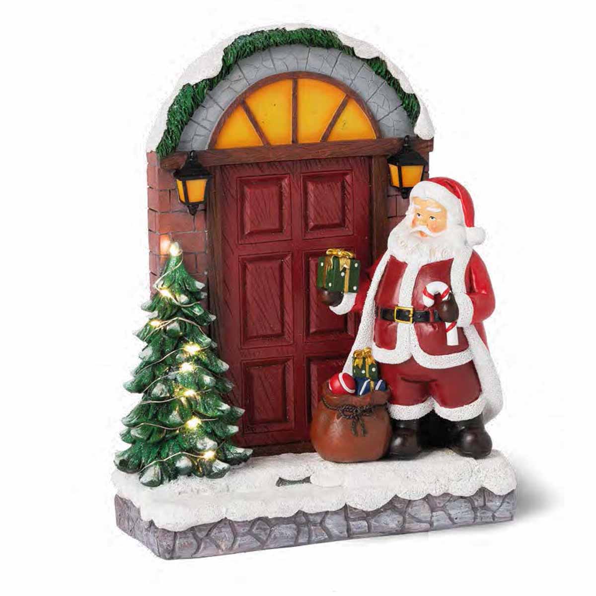 Babbo Natale con porta