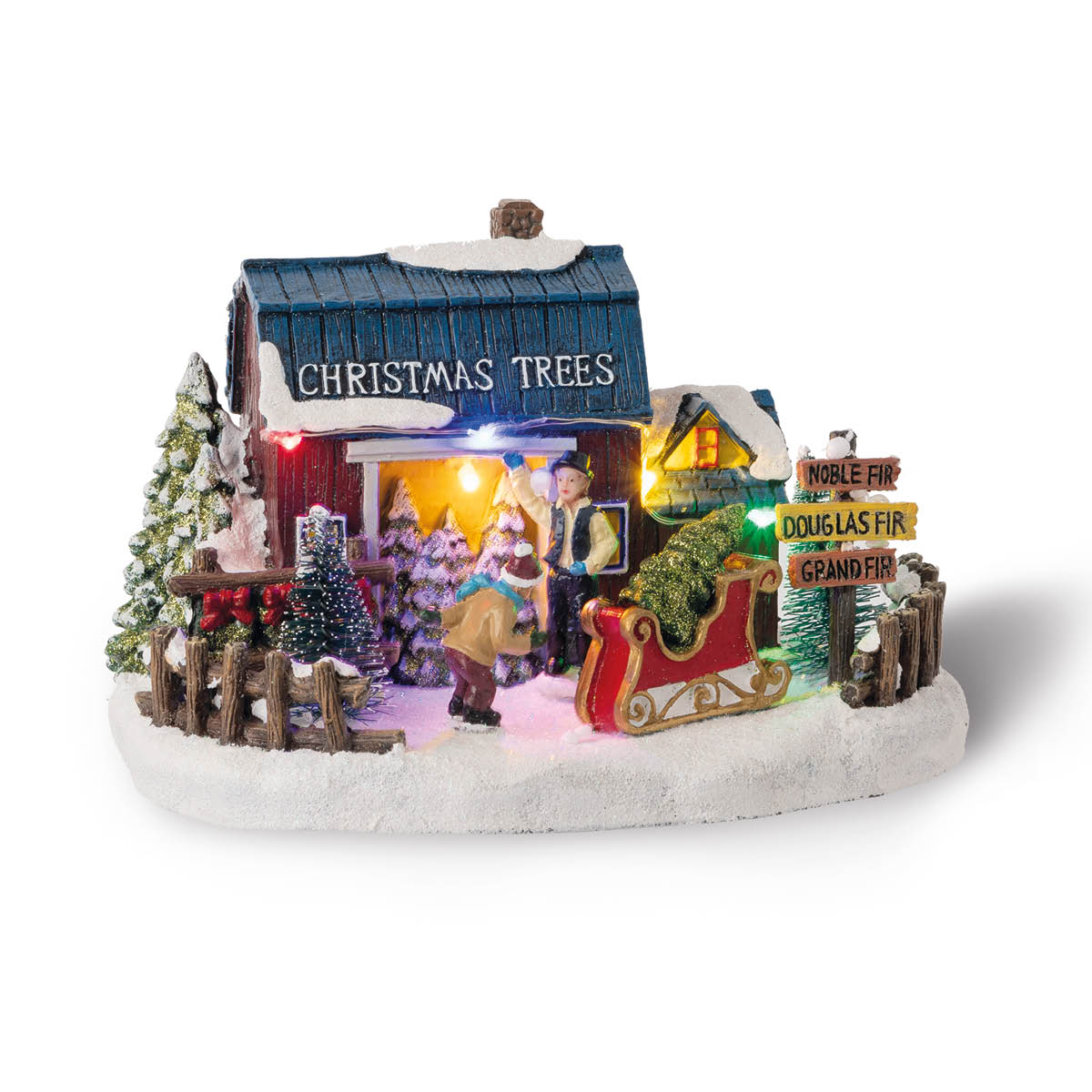 Villaggi di Natale – Il negozio degli Alberi di Natale