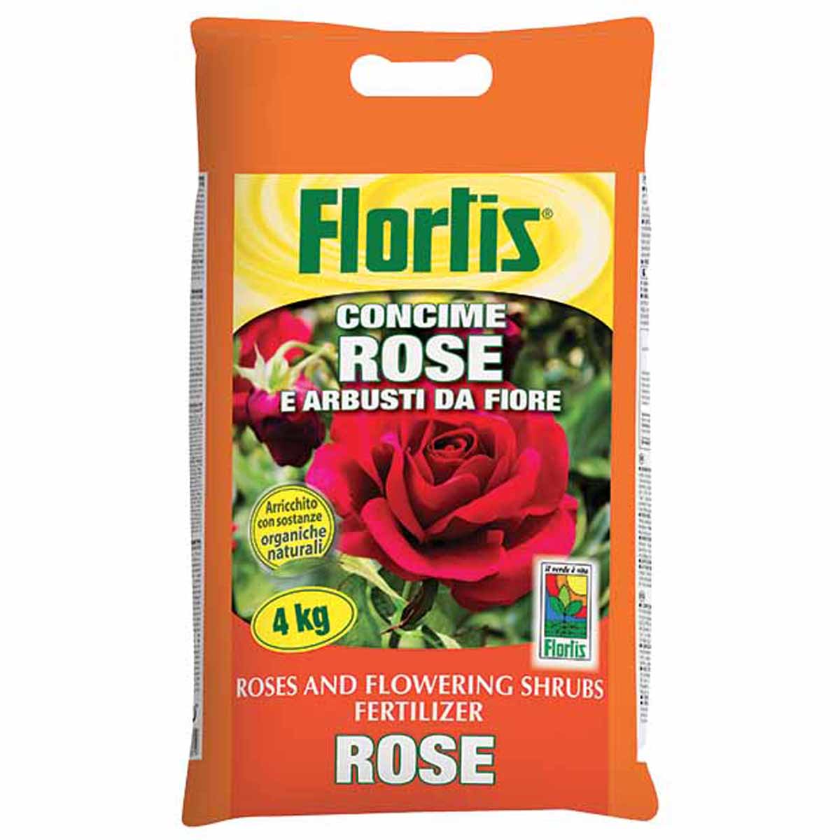Flortis Concime Rose e Arbusti da fiore 4kg