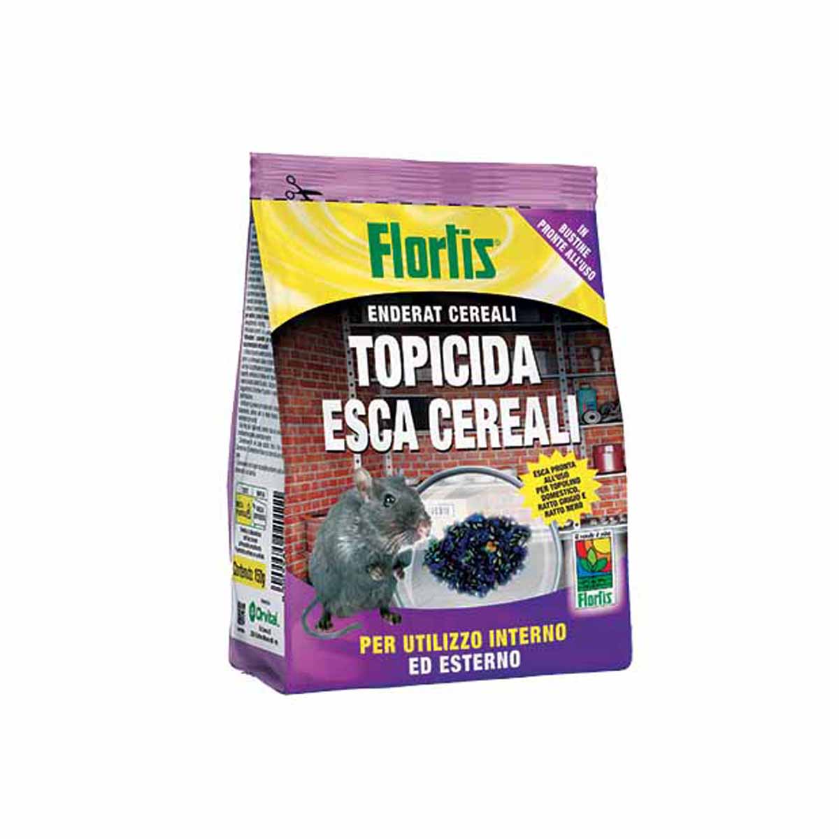 Flortis Topicida Esca Cereali 150g