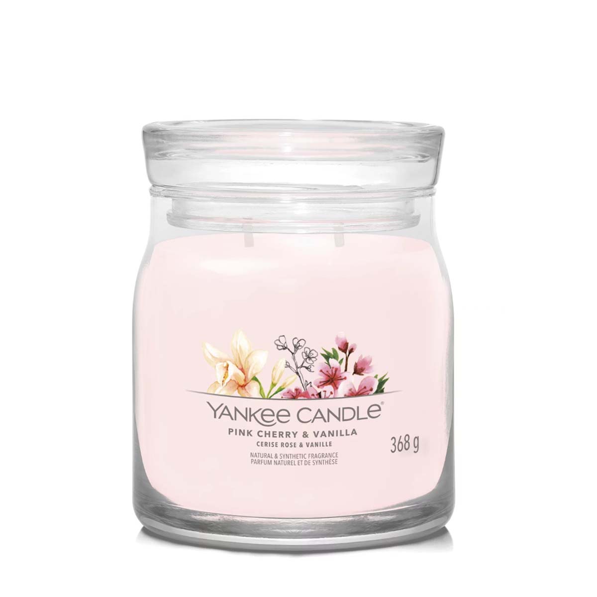 Yankee Candle Signature Pink Cherry & Vanilla Giara Media, Promozioni nei  negozi