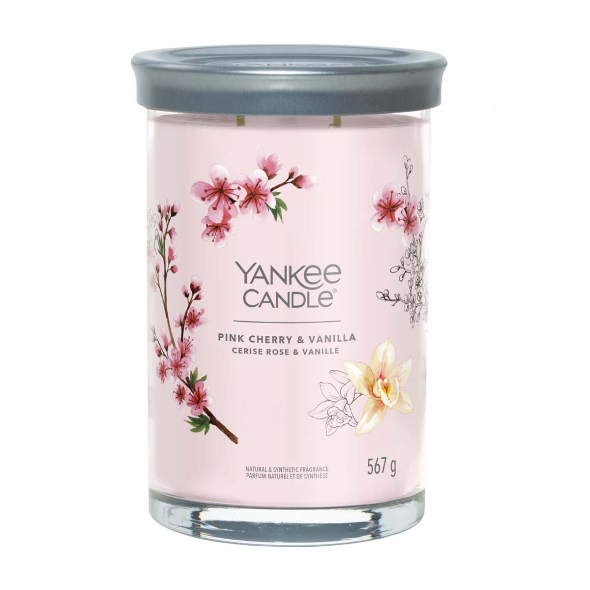 Yankee Candle Signature Linea Pink Cherry & Vanilla