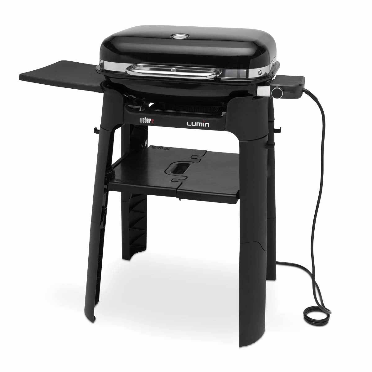 WEBER BBQ Elettrico Lumin con supporto pieghevole