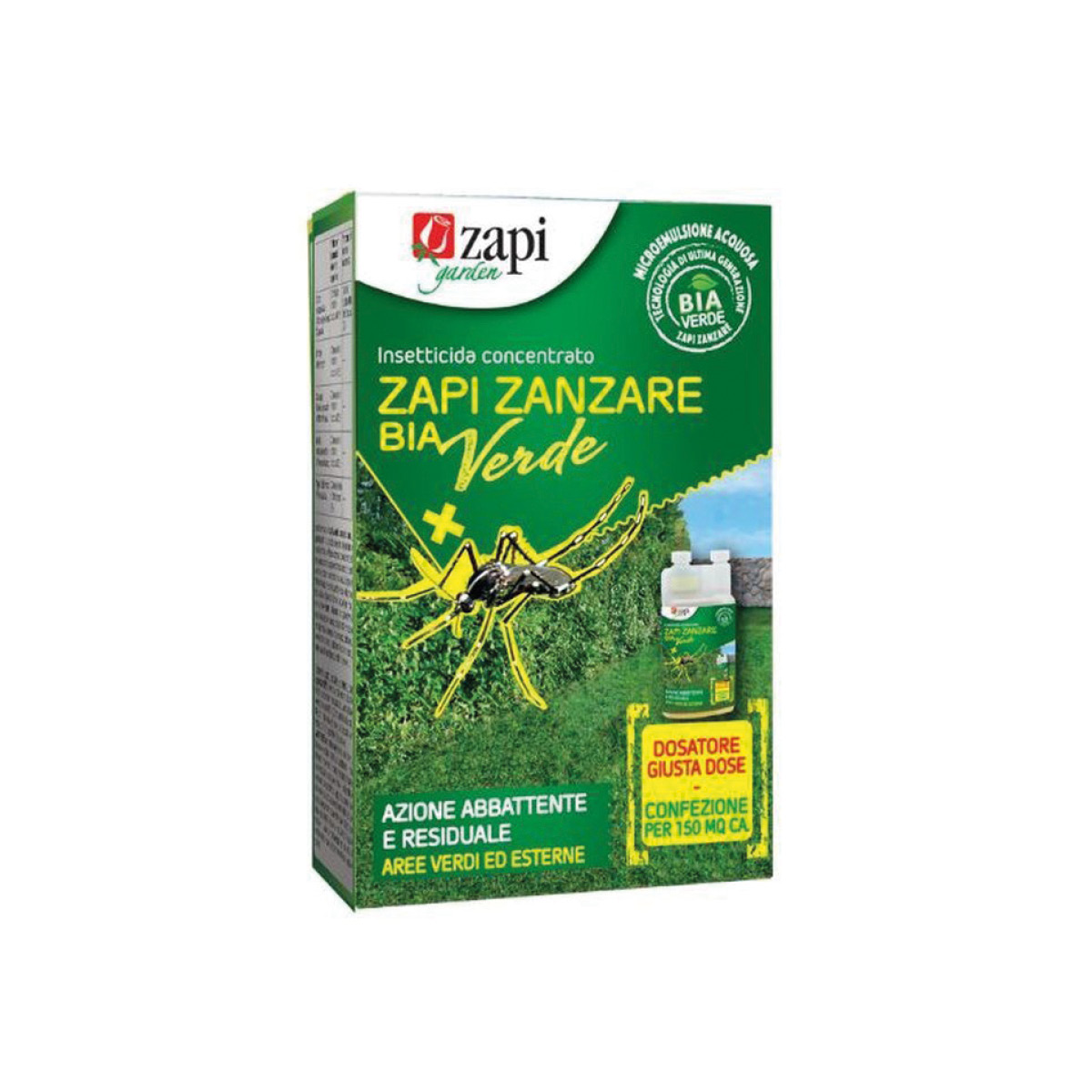 Zapi Zanzare Bia Verde insetticida concentrato 250ml
