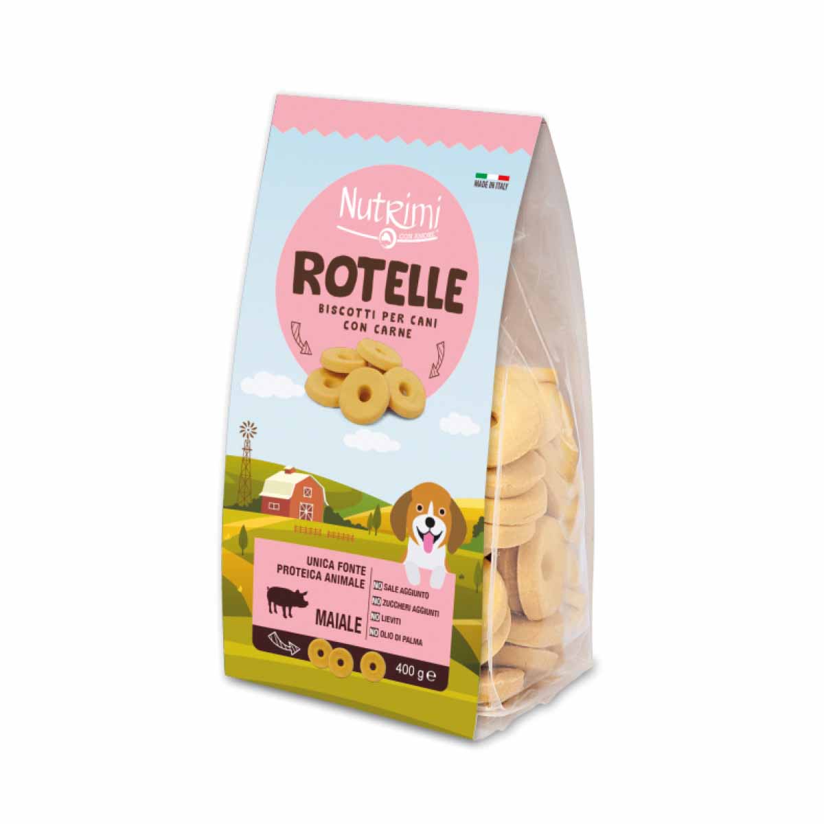 Linea Nutrimi Rotelle Snack 400g