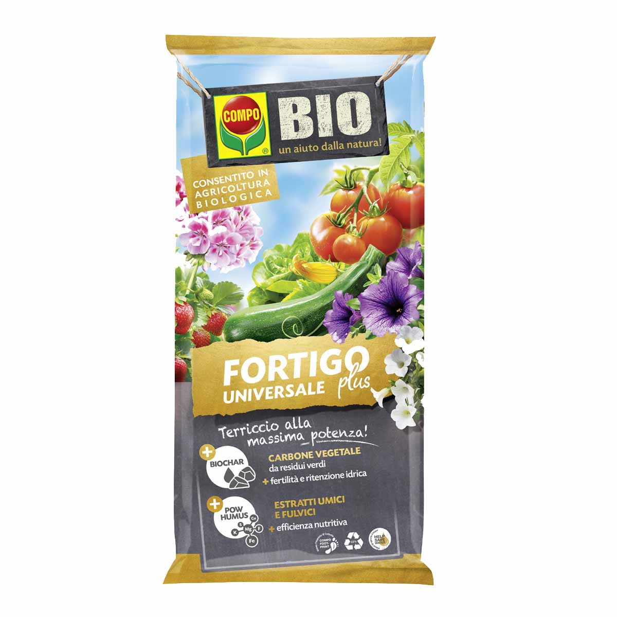 Compo BIO Terriccio Fortigo Plus