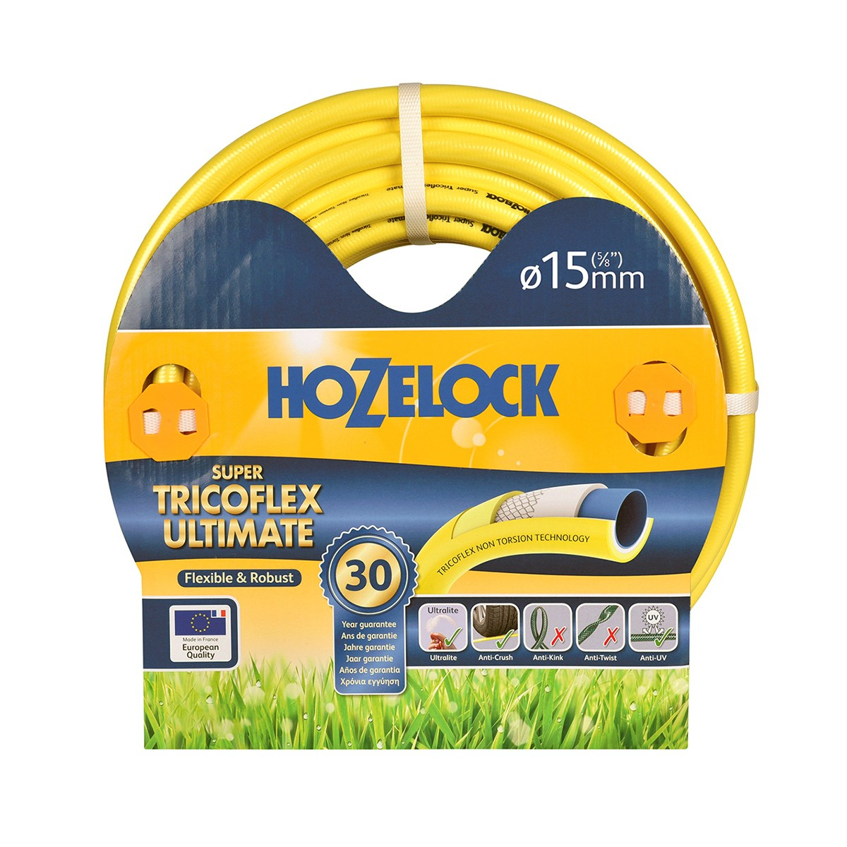Hozelock tubo per irrigazione Super Tricoflex Ultimate 15m